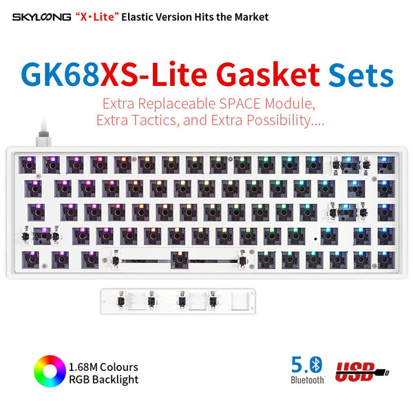 SKYLOONG GK68 ABS Kits-White