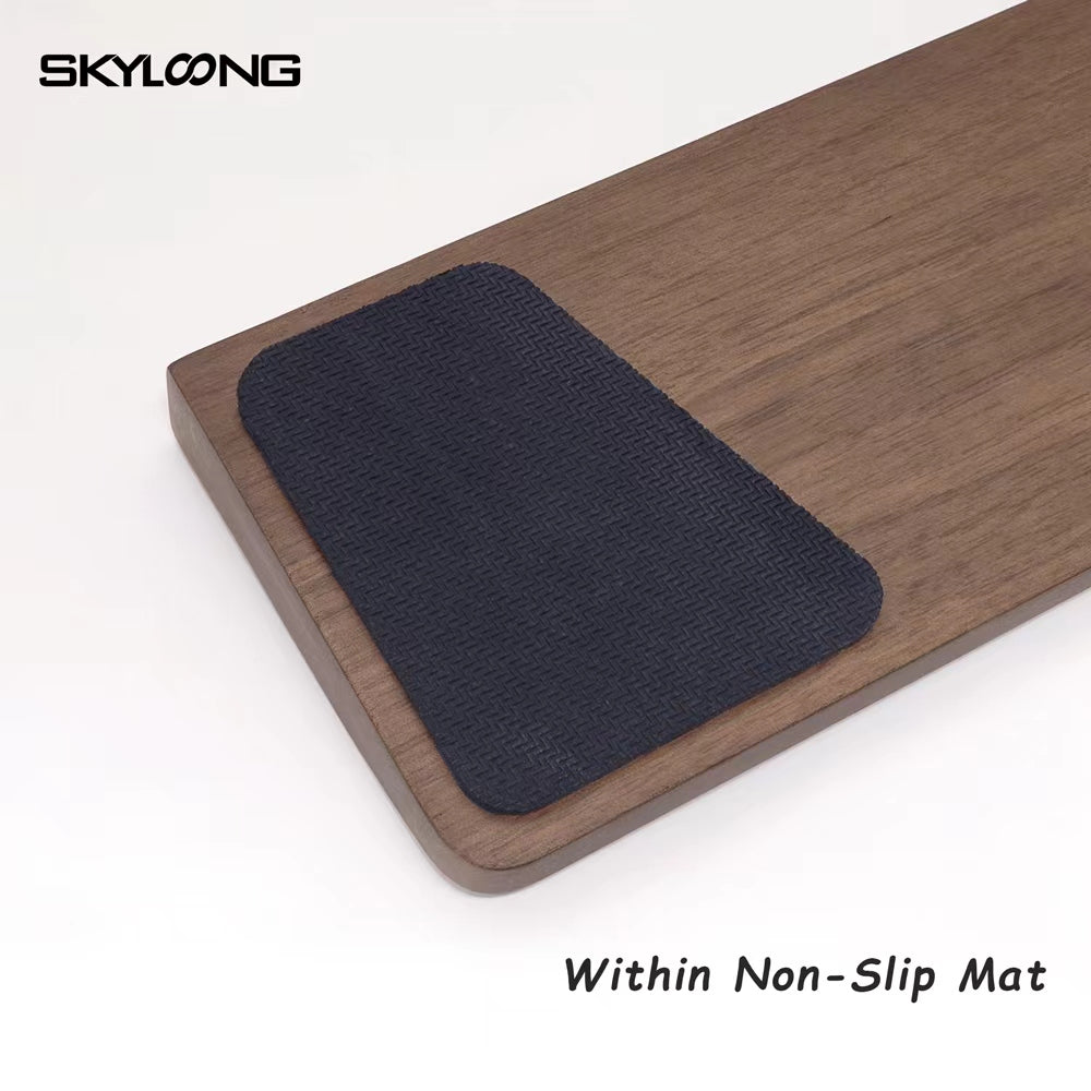 Keyboard Riser Wood SKYLOONG Walnut Wooden Keyboard Wrist Rest