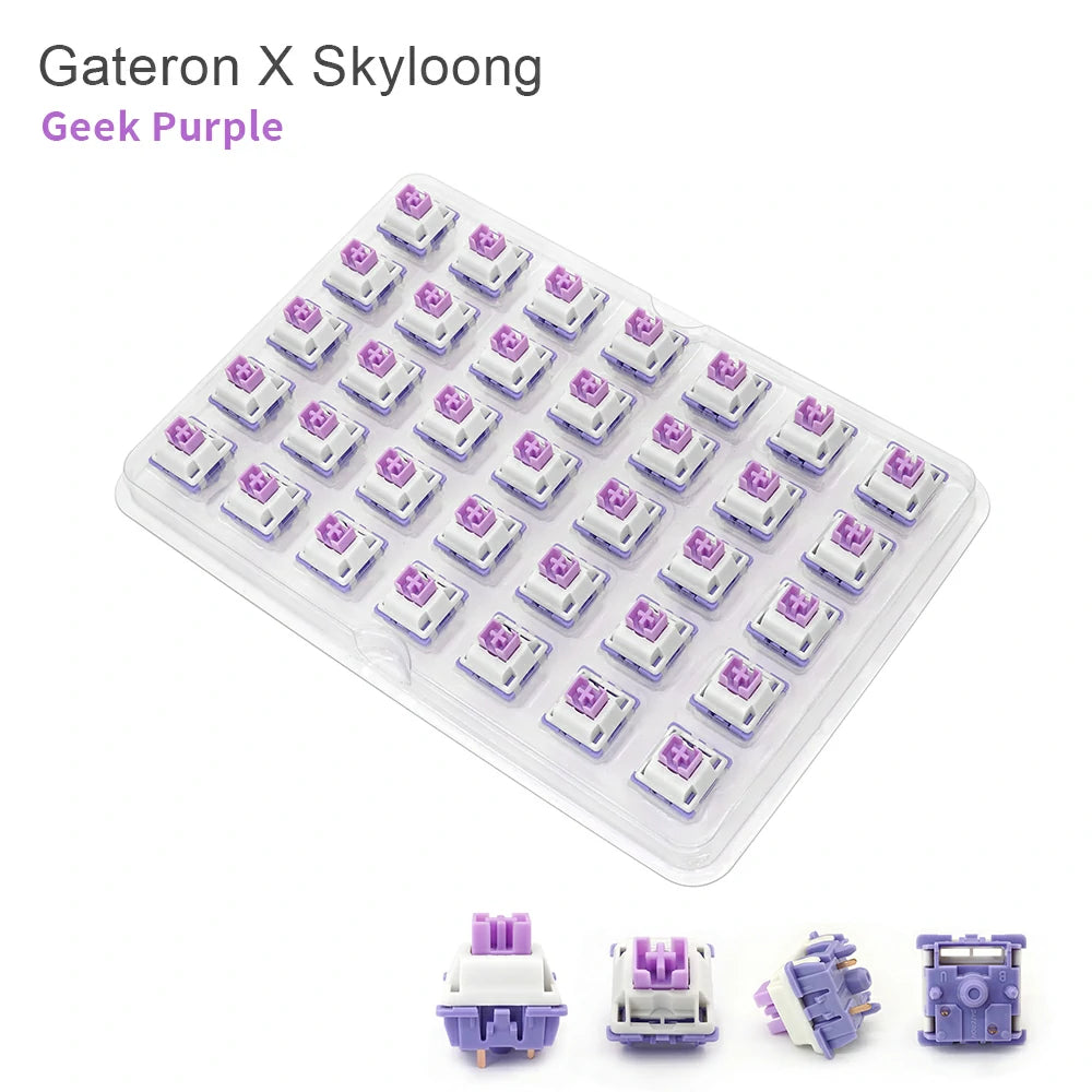 Gateron × Skyloong “GEEK” Switch 35pcs – SKYLOONG