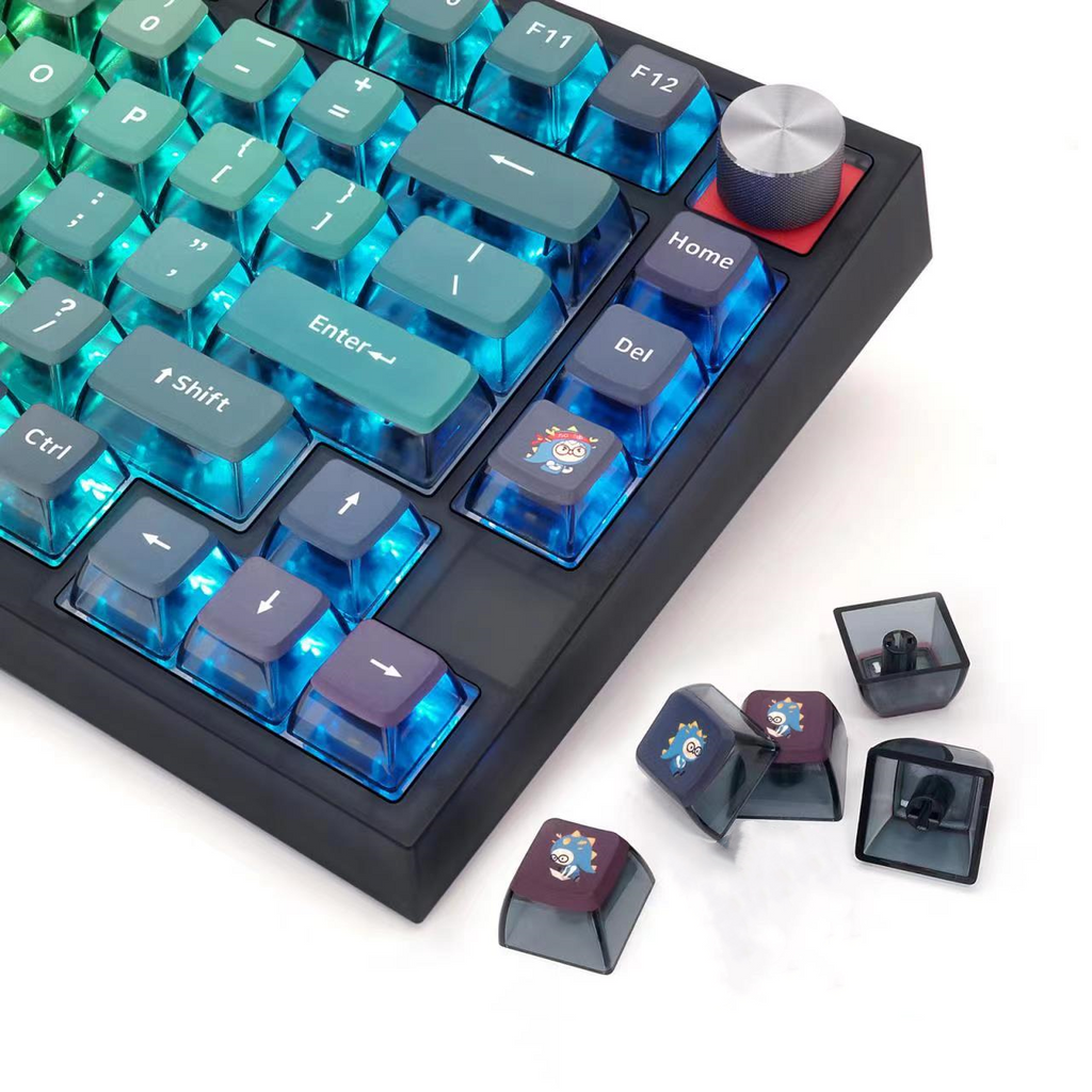 Vip Keyboard SKYLOONG GK75 Rainbow Mechanical Knob Keyboard