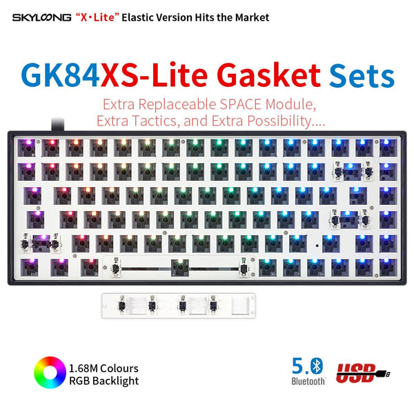 SKYLOONG GK84 Kits ABS-Noir