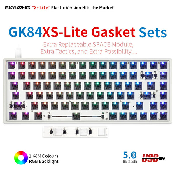 SKYLOONG GK84 ABS Kits-Blanc