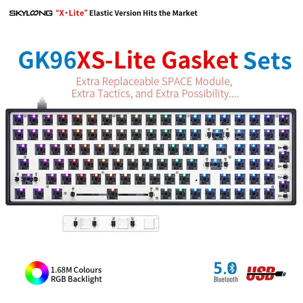 SKYLOONG GK96 Kits ABS-Noir