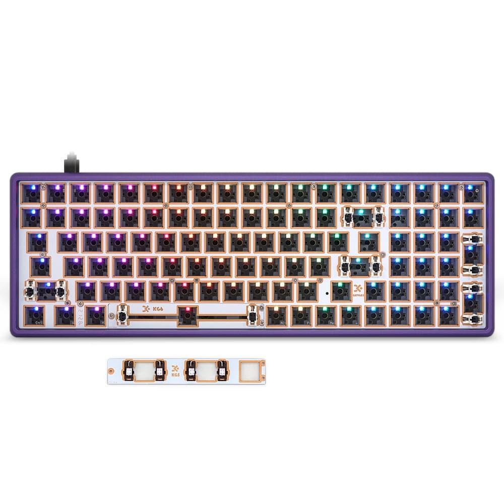 SKYLOONG GK96 DRUM Aluminum Kits-Geek Purple