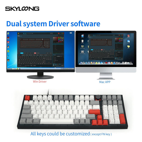 Skyoop Keyboard SKYLOONG GK980 Keyboard