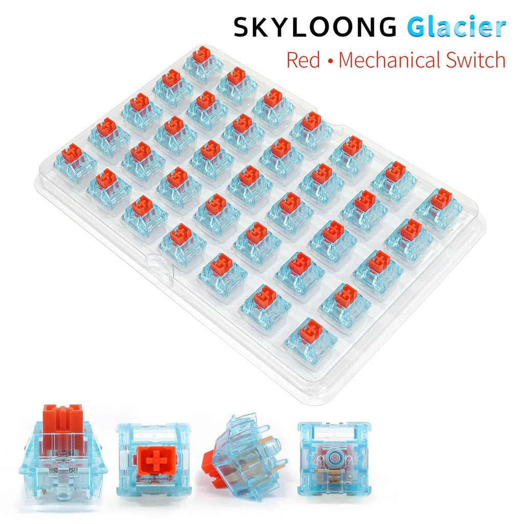 SKYLOONG Glacier & Chocolate Switches 35pcs